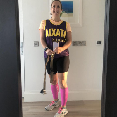 Sally Runs London for Ataxia UK